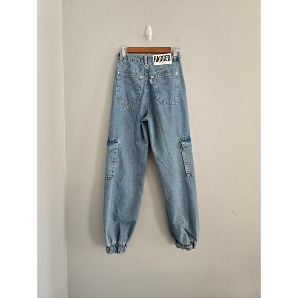 Ragged Priest Cargo Jeans Size 26 - Picture 2 of 4